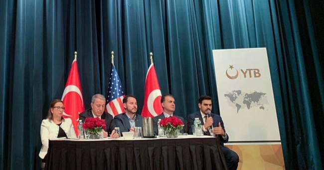 ABD'de yaşayan Türk vatandaşlarla YTB koordinasyonunda buluşma